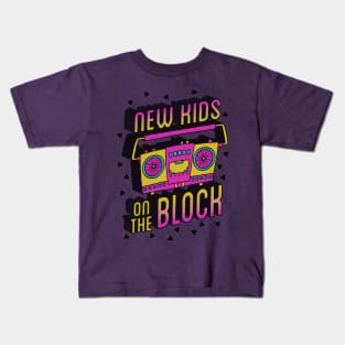 NKOTB RETRO 80S Kids T-Shirt